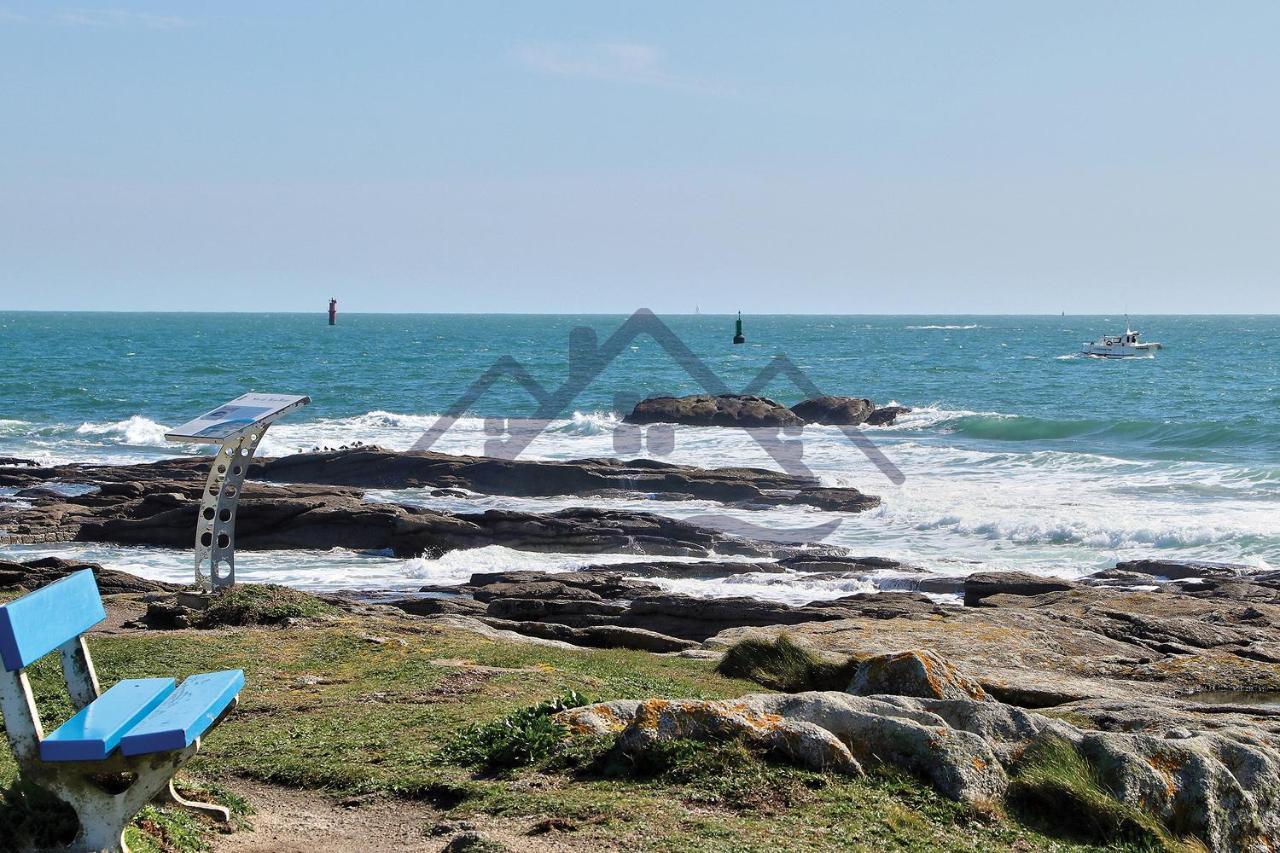 LocaLise - Maison G5 au Guilvinec - A 50m de la mer avec jardin et piscine - Tout à pied, plages, port, centre, commerces, marché - Wifi inclus - Animaux bienvenus - Linge de lit inclus Exterior foto